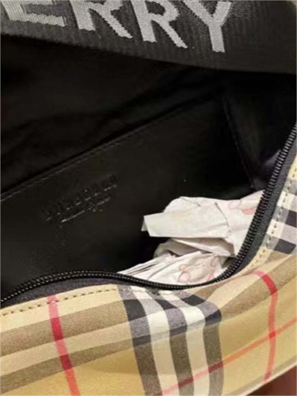 Burberry Vintage Check Belt Bag - Picture 2 of 6